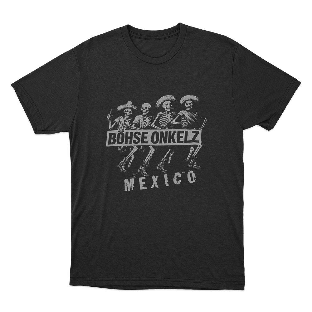 Böhse Onkelz Mexico Skeleton Crew Unisex T Shirt Black Bohse Onkelz Mexico Skeleton Crew Unisex T Shirt Black