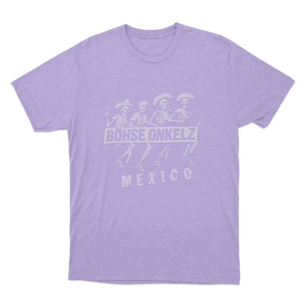 Böhse Onkelz Mexico Skeleton Crew Unisex T Shirt Purple Bohse Onkelz Mexico Skeleton Crew Unisex T Shirt Purple