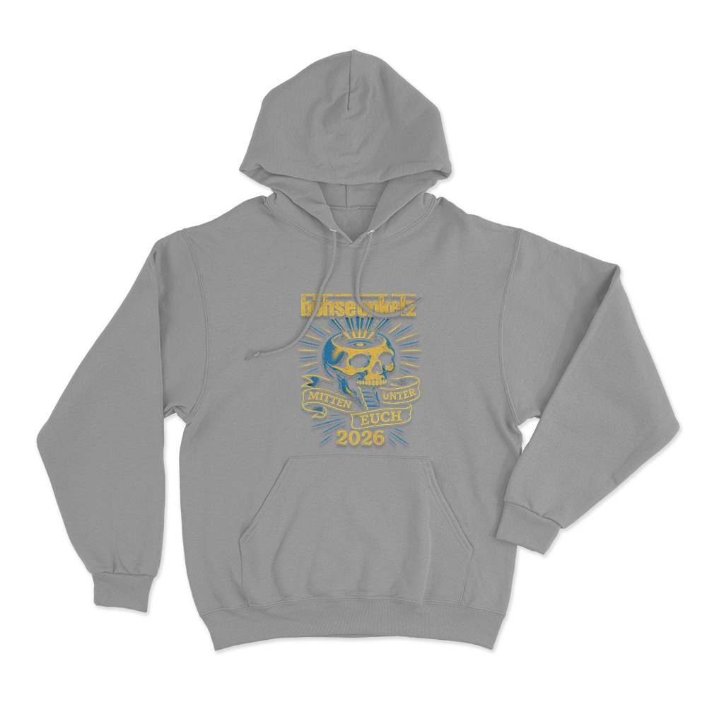 Böhse Onkelz Mitten Unter Euch 2026 Unisex Hoodie Grey Bohse Onkelz Mitten Unter Euch 2026 Unisex Hoodie Grey