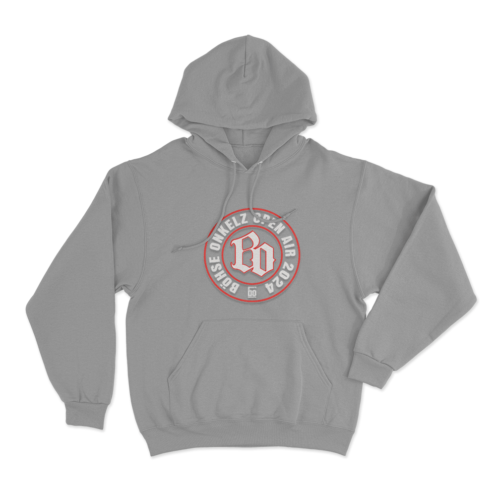 Böhse Onkelz Open Air 2024 Unisex Hoodie Grey Bohse Onkelz Open Air 2024 Unisex Hoodie Grey