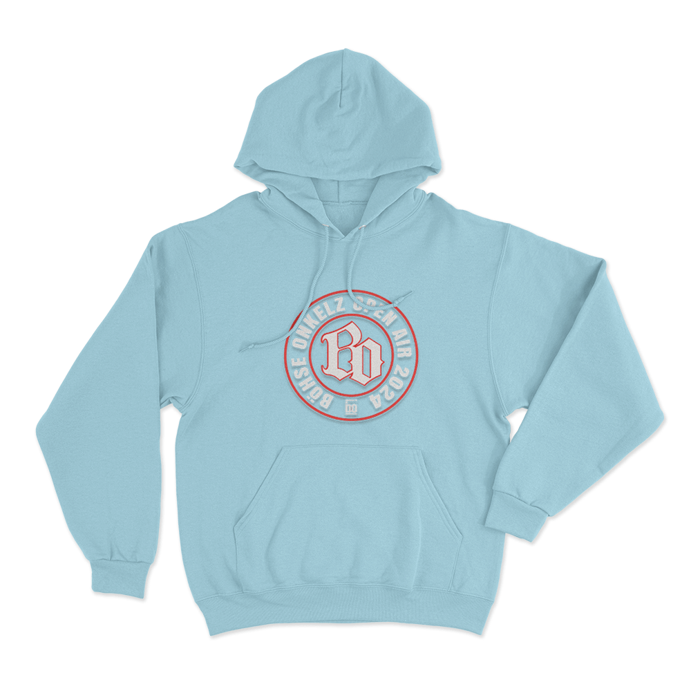 Böhse Onkelz Open Air 2024 Unisex Hoodie Sky Blue Bohse Onkelz Open Air 2024 Unisex Hoodie Sky Blue